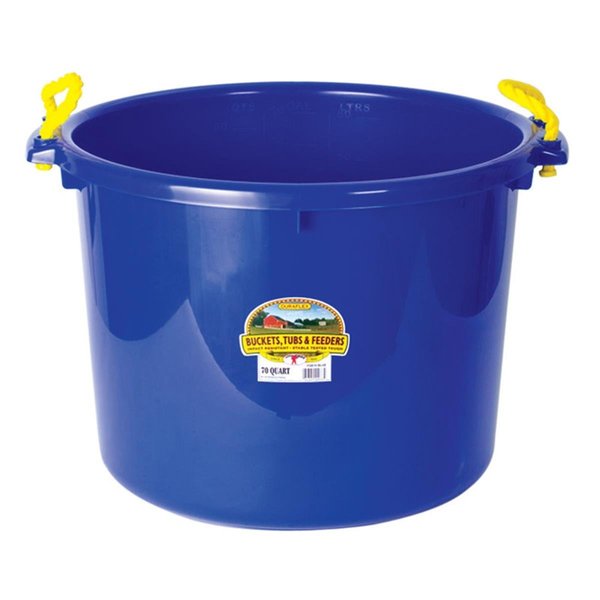 Miller Mfg Miller Manufacturing P-SB70 BLUE 70 qt Bucket Muck Tub P-SB70 BLUE